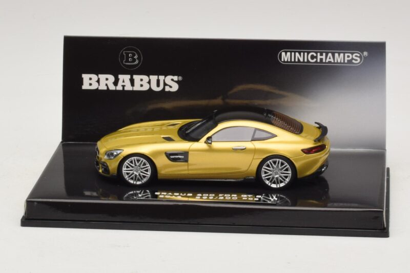 Mercedes Brabus 600 GT S C190 Kuldne Minichamps 1:43 Mercedes Brabus 600 GT S C190 Kuldne Minichamps 1:43 437032522 Metall