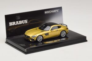 Mercedes Brabus 600 GT S C190 Kuldne Minichamps 1:43 437032522 Metall - pilt 2/5