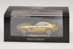 Mercedes Brabus 600 GT S C190 Kuldne Minichamps 1:43 437032522 Metall - pilt 5/5