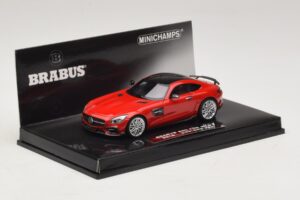 Mercedes Brabus 600 GT S C190 Punane Minichamps 1:43 437032521 Metall - pilt 2/5