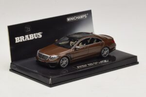 Mercedes Brabus 850 S63 W222 Pruun Metallik Minichamps 1:43 437034202 Metall - pilt 2/5