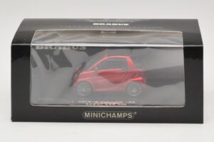 Mercedes Brabus Ultimate 120 Kabriolett Punane Minichamps 1:43 437032730 Metall - pilt 5/5