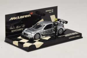 Mercedes C203 DTM Team McLaren Mercedes MP4-98T Mika & Erja Hakkinen Lapland 17 April 2000 Minichamps 1:43 530984378-P1 Metal - pilt 2/4