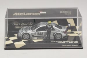 Mercedes C203 DTM Team McLaren Mercedes MP4-98T Mika & Erja Hakkinen Lapland 17 April 2000 Minichamps 1:43 530984378-P1 Metal - pilt 4/4