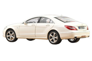 Mercedes CLS C218 Kupee Brilliant White Metallic Norev 1:18 183943 Metall - pilt 3/3