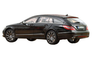 Mercedes CLS Shooting Brake X218 Obsidian Black Metallic Norev 1:18 183944 Metall - pilt 3/3