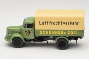 Mercedes L 3500 Platvormveok Schenker Minichamps 1:43 439350028 Metall - pilt 3/6