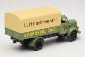 Mercedes L 3500 Platvormveok Schenker Minichamps 1:43 439350028 Metall - pilt 2/6