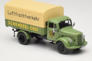 Mercedes L 3500 Platvormveok Schenker Minichamps 1:43 439350028 Metall - pilt 4/6