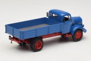 Mercedes L 3500 Kallurauto Sinine Punane Minichamps 1:43 439350004 Metall - pilt 2/6