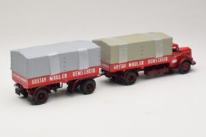 Mercedes L315 Pritschenzug Gustav Mauler Minichamps 1:43 499034720 Metall - pilt 2/6