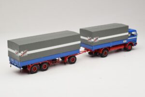 Mercedes LP1620 Pritschenzug Fern Schnell Gut Minichamps 1:43 499034820 Metall - pilt 2/6
