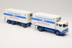 Mercedes LP1624 Kühlzug Transthermos Minichamps 1:43 499034840 Metall - pilt 4/6
