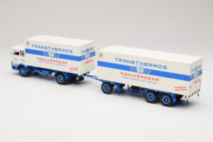 Mercedes LP1624 Kühlzug Transthermos Minichamps 1:43 499034840 Metall - pilt 5/6
