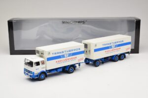 Mercedes LP1624 Kühlzug Transthermos Minichamps 1:43 499034840 Metall - pilt 6/6