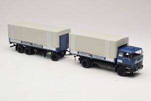 Mercedes LP1624 Pritschenzug Dachser Minichamps 1:43 499034821 Metall - pilt 4/6