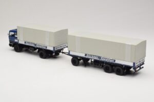 Mercedes LP1624 Pritschenzug Dachser Minichamps 1:43 499034821 Metall - pilt 5/6