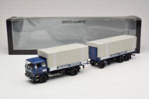 Mercedes LP1624 Pritschenzug Dachser Minichamps 1:43 499034821 Metall - pilt 6/6