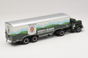 Mercedes LS315 Koffersattelzug Bärenmarke Minichamps 1:43 499034780 Metall - pilt 2/6
