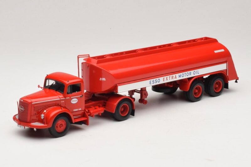 Mercedes LS315 Tanksattelzug Esso Minichamps 1:43 499034770 Metall