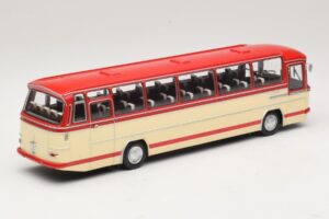 Mercedes O 302 Punane Kreem Minichamps 1:43 439035190 Metall - pilt 2/6