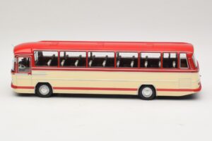 Mercedes O 302 Punane Kreem Minichamps 1:43 439035190 Metall - pilt 3/6