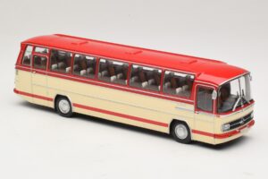Mercedes O 302 Punane Kreem Minichamps 1:43 439035190 Metall - pilt 4/6