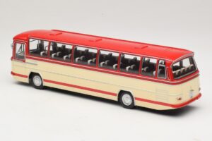 Mercedes O 302 Punane Kreem Minichamps 1:43 439035190 Metall - pilt 5/6