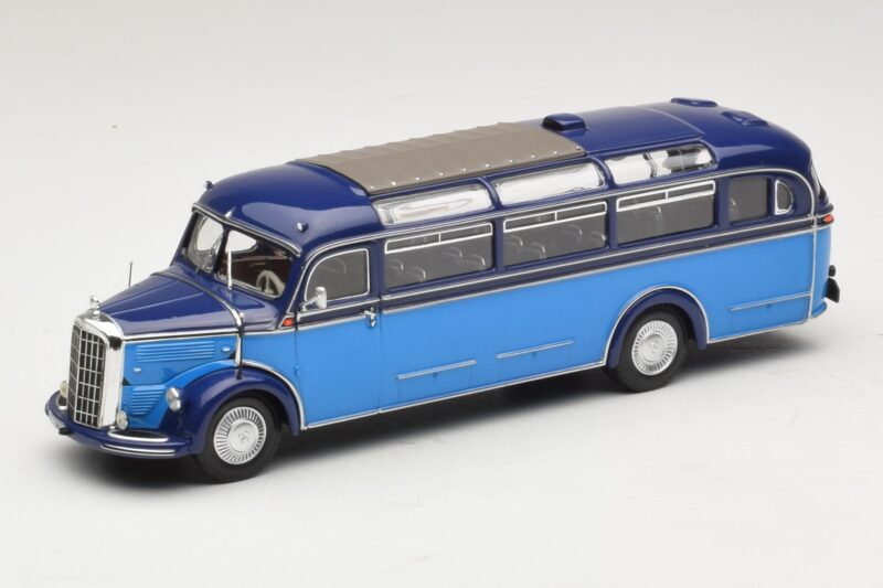 Mercedes O 3500 Buss Helesinine Tumesinine Minichamps 1:43 439360011 Metall