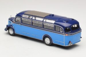 Mercedes O 3500 Buss Helesinine Tumesinine Minichamps 1:43 439360011 Metall - pilt 5/6