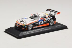 Mercedes SLS AMG GT3 #66 Hankook C. Frankenhout / Simonsen 24 Hours of Nurburgring 2012 Minichamps 1:43 437123266 Metall - pilt 2/4