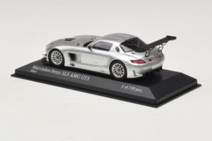 Mercedes SLS AMG GT3 Hõbe Minichamps 1:43 410113202 Metall - pilt 3/4