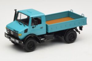 Mercedes Unimog 1300 L Platvormiga Veoauto Sinine Minichamps 1:43 439033020 Metall
