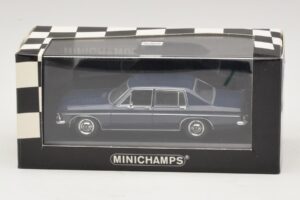 Opel Diplomat A Tumesinine Minichamps 1:43 DIPLOMAT001 Metall - pilt 4/4