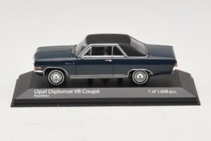 Opel Diplomat A V8 Coupe Tumesinine Minichamps 1:43 400048021 Metall