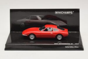 Opel Experimental GT Punane Minichamps 1:43 437045020 Metall