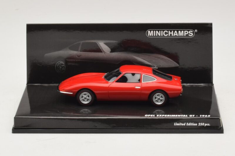 Opel Experimental GT Punane Minichamps 1:43 437045020 Metall