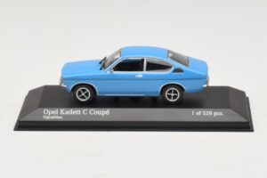 Opel Kadett C Coupe Sinine Minichamps 1:43 430045628 Metall