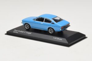 Opel Kadett C Coupe Sinine Minichamps 1:43 430045628 Metall - pilt 3/4