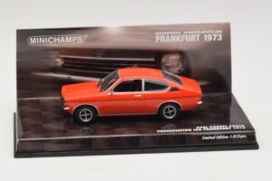 Opel Kadett C Kupee Esitlus IAA Frankfurt Punane Minichamps 1:43 436045620 Metall