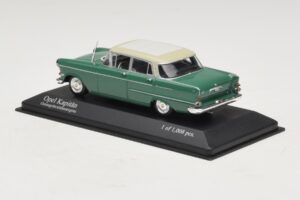 Opel Kapitan A Roheline Minichamps 1:43 400048001 Metall - pilt 3/4
