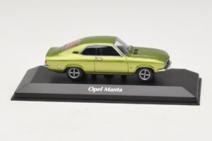 Opel Manta A Roheline Metallik Maxichamps 1:43 940045501 Metall