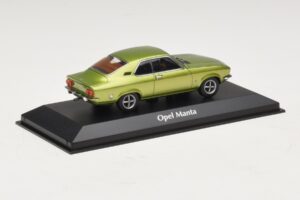 Opel Manta A Roheline Metallik Maxichamps 1:43 940045501 Metall - pilt 2/4