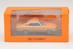 Opel Manta A Oranž Maxichamps 1:43 940045500 Metall - pilt 4/4