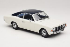 Opel Rekord C Kupee Valge Sinine Minichamps 1:18 107047021 Vaik - pilt 4/6