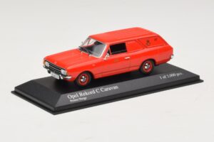 Opel Rekord Caravan Norwegian Post Minichamps 1:43 433046195 Metall - pilt 2/4
