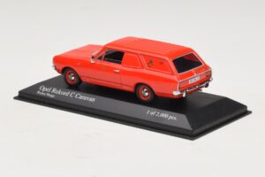 Opel Rekord Caravan Norwegian Post Minichamps 1:43 433046195 Metall - pilt 3/4
