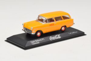 Opel Rekord P1 Caravan Coca-Cola Minichamps 1:43 430043270 Metall - pilt 2/4