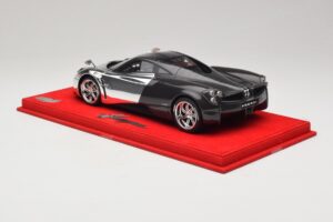 Pagani Huayra Chrome Silver Unikaalne Eksemplar BBR 1:18 P1873CM Vaik - pilt 5/7