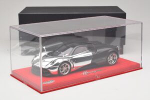 Pagani Huayra Chrome Silver Unikaalne Eksemplar BBR 1:18 P1873CM Vaik - pilt 7/7